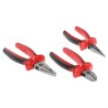 RS PRO 3-Piece Chrome Molybdenum Steel Plier Set with Soft-Grip Handles and Induction Hardened Jaws 875-5815