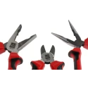 RS PRO 3-Piece Chrome Molybdenum Steel Plier Set with Soft-Grip Handles and Induction Hardened Jaws 875-5815