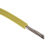 RS PRO Yellow 0.13 mm² 26 AWG UL1007 Stranded Hook Up Wire, 7x0.16 mm Core Strands, 100 m Length, Polyvinyl 874-0416