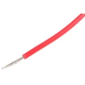 RS PRO Red 0.13 mm² 26 AWG 7/0.16 mm Core Strands Hook Up Wire, PVC Jacket, 100m Length 874-0406