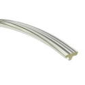 Fenner Drives Polyurethane Drive Belt 30.5 m Length, 10 mm Width, 4 mm Height, EAGLE Clear 80 EC Series 4927011