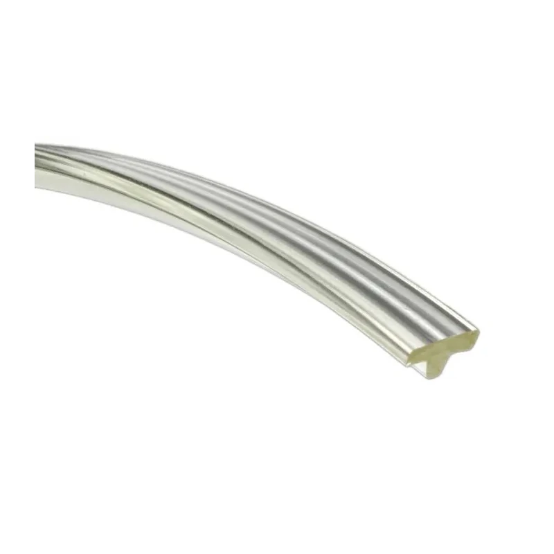 Fenner Drives Polyurethane Drive Belt 30.5 m Length, 10 mm Width, 4 mm Height, EAGLE Clear 80 EC Series 4927011