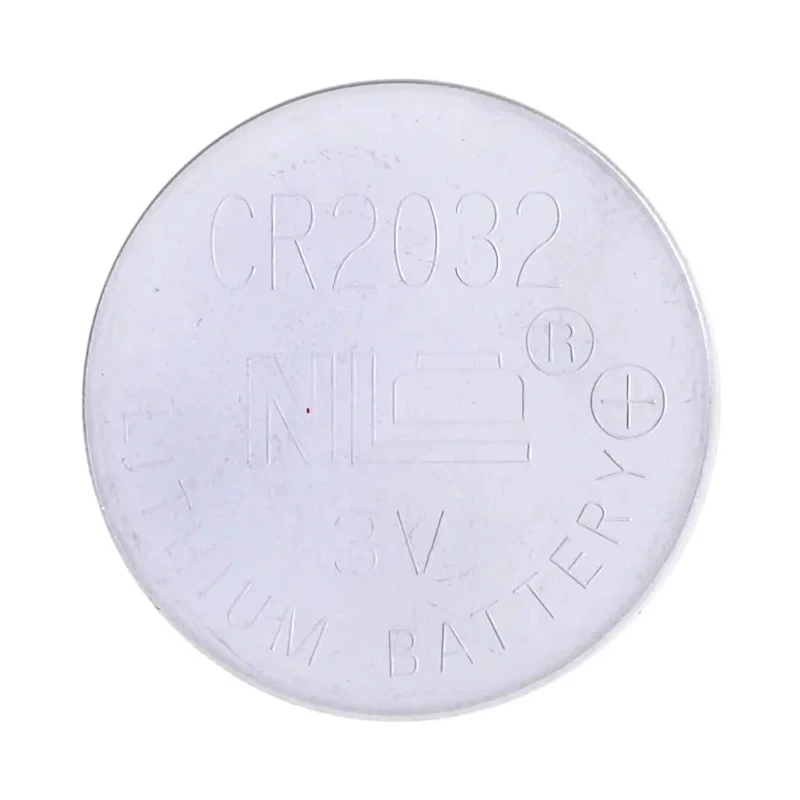 RS PRO Lithium Manganese Dioxide CR2032 Button Battery, 3 V, 20 mm Diameter, 5 Pack CR2032
