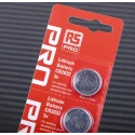 RS PRO Lithium Manganese Dioxide CR2032 Button Battery, 3 V, 20 mm Diameter, 5 Pack CR2032