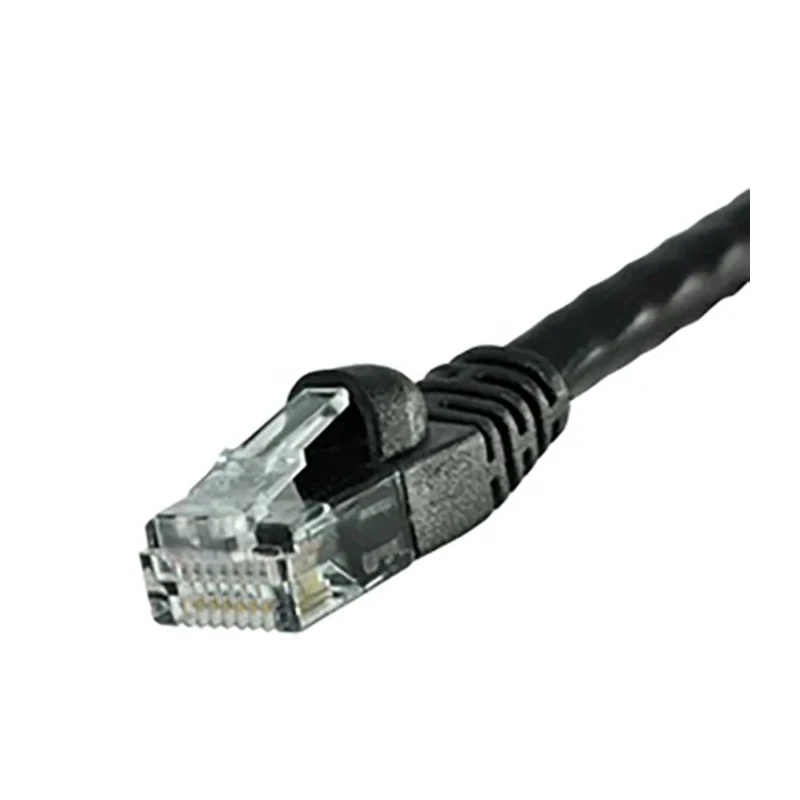 Cinch Cat6 Unshielded Unscreened Ethernet Cable 7.6m Black PVC 