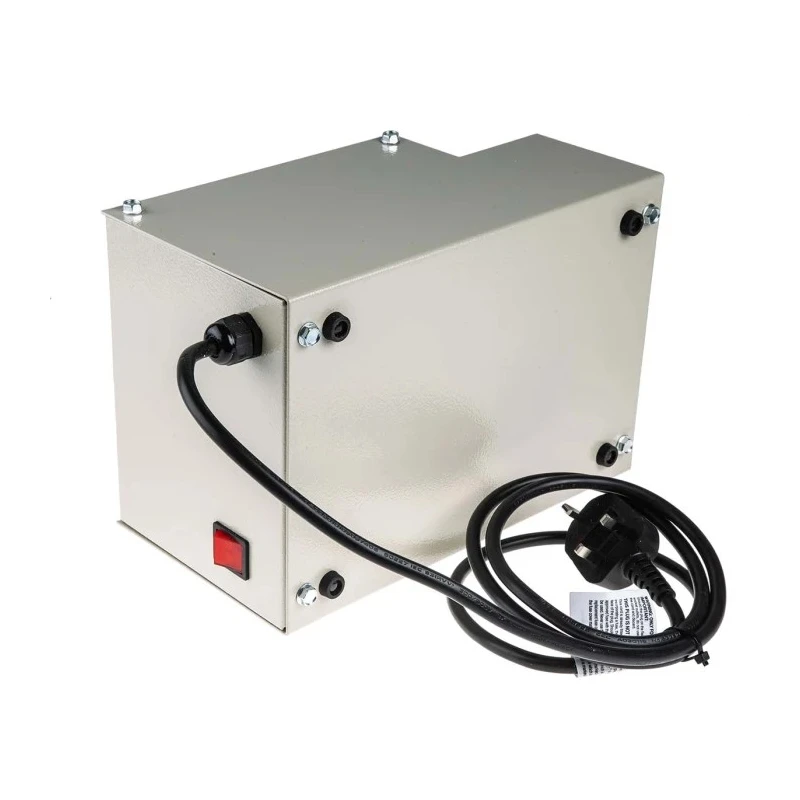 RS PRO 1 Phase Variac Transformer 1.2 kVA 240 V AC Manual Operation Wire Termination 5 A 60 Hz 280mm x 200mm x 890-2866