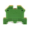 RS PRO Earth Terminal Block Green Yellow, 8kV Voltage, 0.2-10 mm² Cable CSA, 1-Level Screw Termination 872-5621