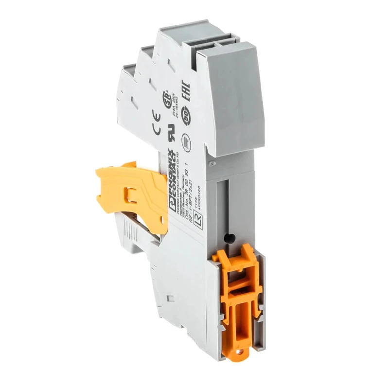 Phoenix Contact DIN Rail Interface Relay, 12V DC Coil, 10mA Switching Current, DPDT 2906223