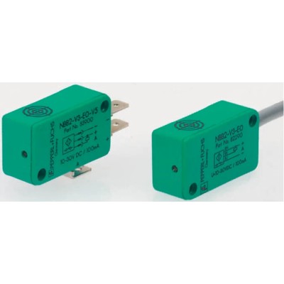 Pepperl + Fuchs Block Inductive Proximity Sensor NPN 3V 2 mm Detection Range 30 V dc 100mA NBB2-V3-E0-V5