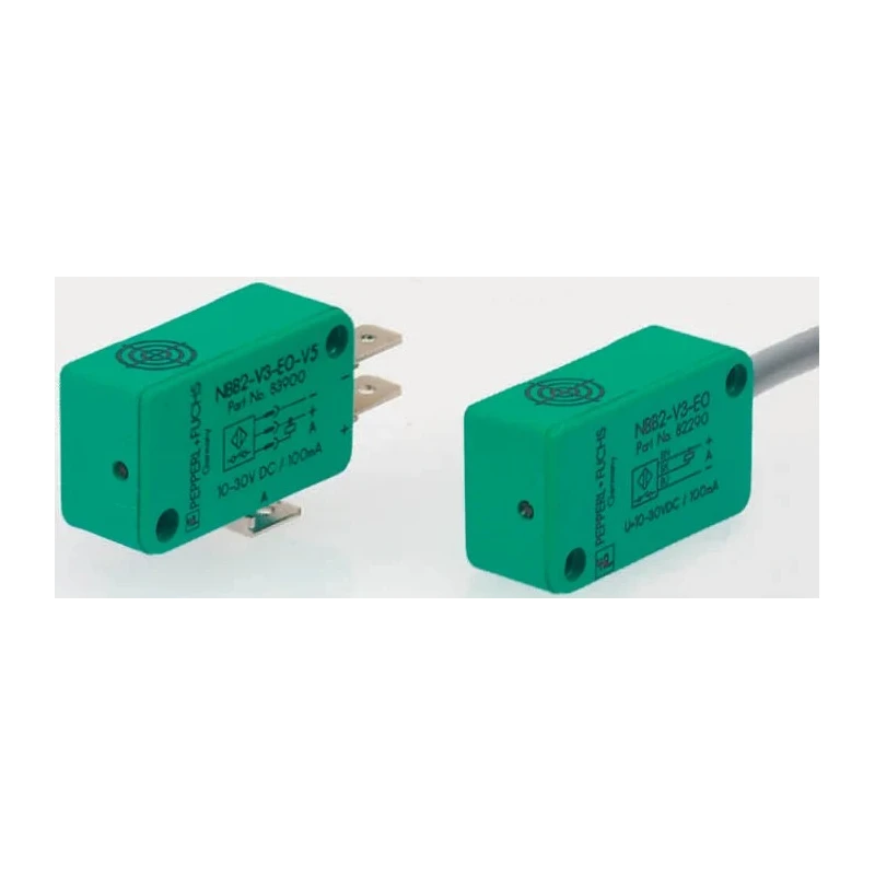 Pepperl + Fuchs Block Inductive Proximity Sensor NPN 3V 2 mm Detection Range 30 V dc 100mA NBB2-V3-E0-V5