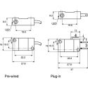 Pepperl + Fuchs Block Inductive Proximity Sensor NPN 3V 2 mm Detection Range 30 V dc 100mA NBB2-V3-E0-V5