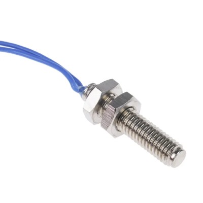 Assemtech Cylindrical Reed Switch 400V AC 1A Nickel Plated Brass Housing PTA 470/30