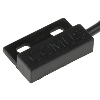 Assemtech Reed Switch Rectangular Black Polypropylene Housing 100V AC 0.25A S1367