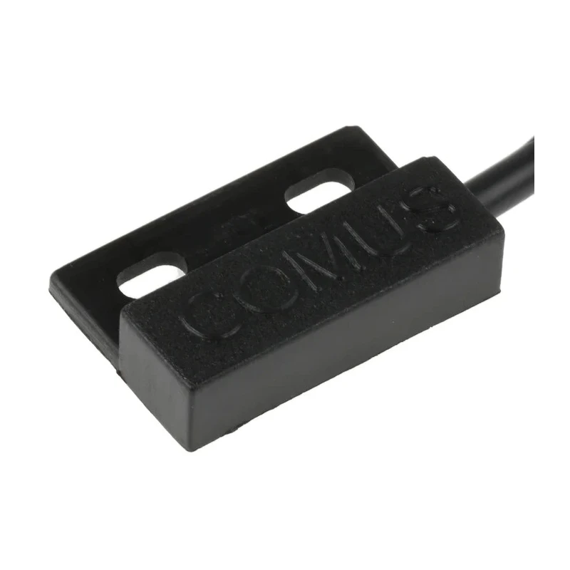 Assemtech Reed Switch Rectangular Black Polypropylene Housing 100V AC 0.25A S1367