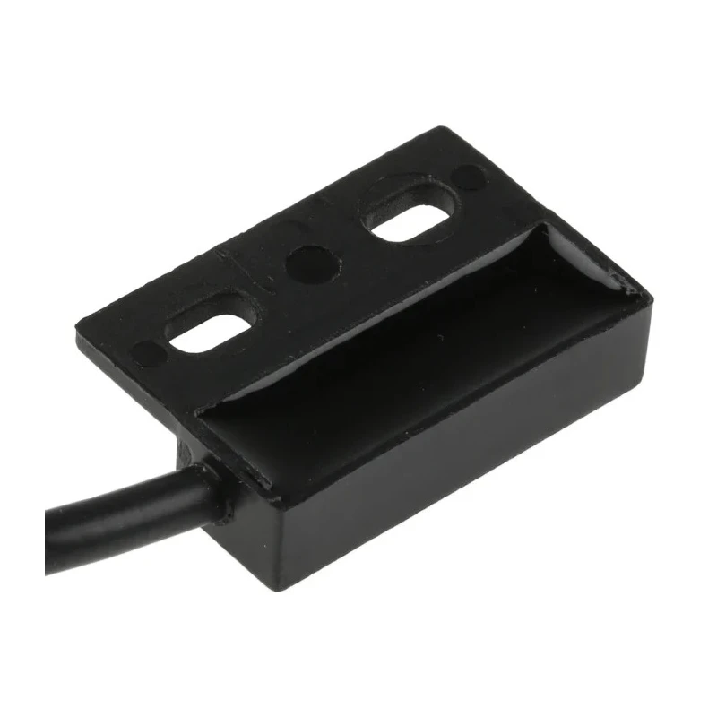 Assemtech Reed Switch Rectangular Black Polypropylene Housing 100V AC 0.25A S1367