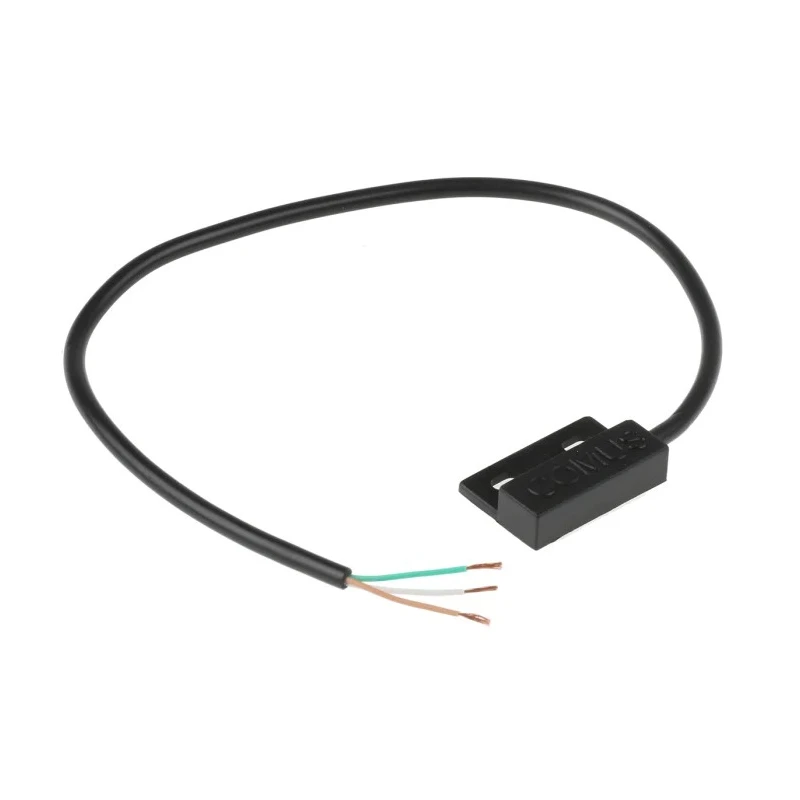 Assemtech Reed Switch Rectangular Black Polypropylene Housing 100V AC 0.25A S1367