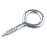 RS PRO Steel Zinc-Plated Steel Eye Hook 45mm Length 10mm Eye Diameter 884-2477