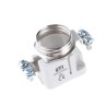 ETI 63A Bottle Fuse Holder, 1P-Pole for D03 Fuse Size, 500V ac, Plastic Body, Silver Plated Brass Contact 2323008