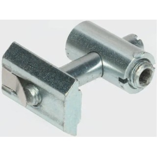 FlexLink Connecting Component T-Connector for Strut Profile 44 x 48 mm, Groove Size 11 mm, Round Tube Size 12 mm XCEC 12