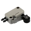 SMC Roller Lever Pneumatic Manual Control Valve 3/2 Function, Side Port, 0.8 MPa, PBT Body VM1000