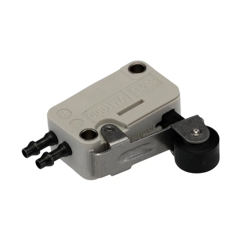 SMC Roller Lever Pneumatic Manual Control Valve 3/2 Function, Side Port, 0.8 MPa, PBT Body VM1000