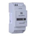 RS PRO 6 Digit Analogue Hour Meter, 110V dc, DIN Rail Mount 896-6958