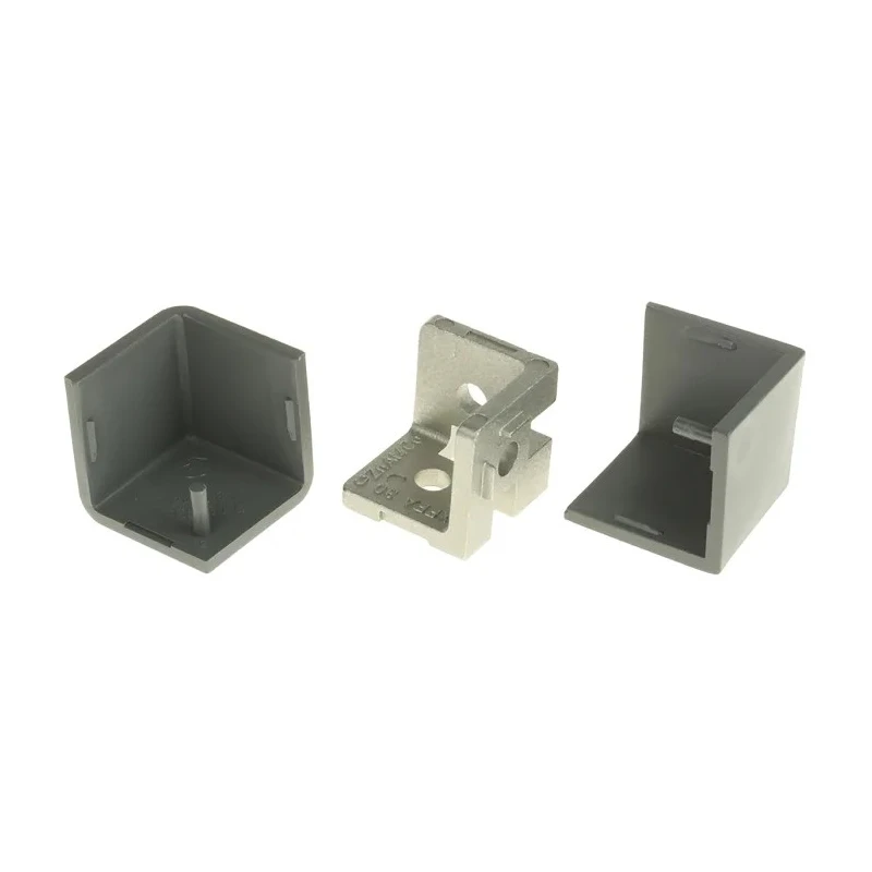 FlexLink M6 Angle Bracket Connecting Component Strut Profile 30 mm Groove Size 7.2 mm XFFA 30 C + XFBE 30 C