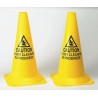 JSP Yellow 500 mm Polyvinyl Chloride Safety Cone JAR044-000-251