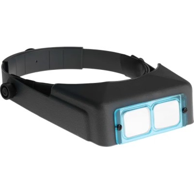 RS PRO 2.5x Magnification Headband Magnifier Adjustable Pivot Impact Resistant Lightweight Plastic Frame 290-1539