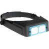 RS PRO 2.5x Magnification Headband Magnifier Adjustable Pivot Impact Resistant Lightweight Plastic Frame 290-1539