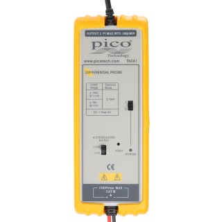 RS PRO Pico Technology TA Series Differential Oscilloscope Probe 25 MHz Bandwidth 1:10, 1:100 Attenuation BNC Connector TA041