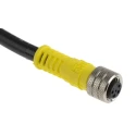 Brad from Molex Female 4 Way Straight to Female 4 Way Unterminated Sensor Actuator Cable 2m 30V IP67 1200865005