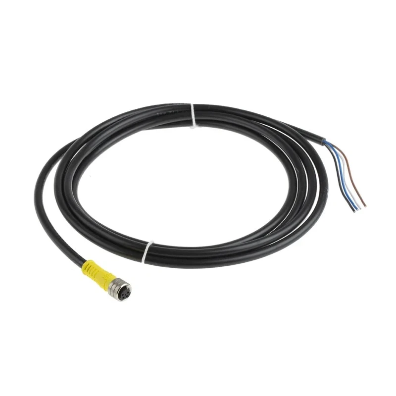 Brad from Molex Female 4 Way Straight to Female 4 Way Unterminated Sensor Actuator Cable 2m 30V IP67 1200865005