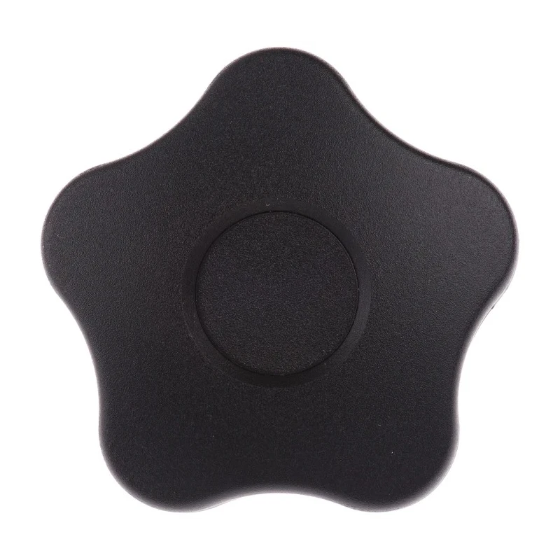 Elesa Black Fibreglass Reinforced Polyamide Technopolymer Multiple Lobes Clamping Knob M10 Thread Size 26mm Thread 70013