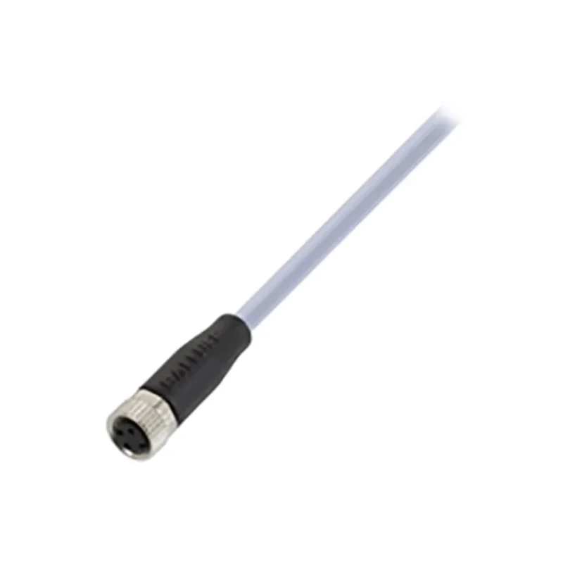 BALLUFF Sensor Actuator Cable Female 3 Way Straight to 3 Way Unterminated, 10 m Length, PVC BCC M313-0000-10-001-VX8334-100