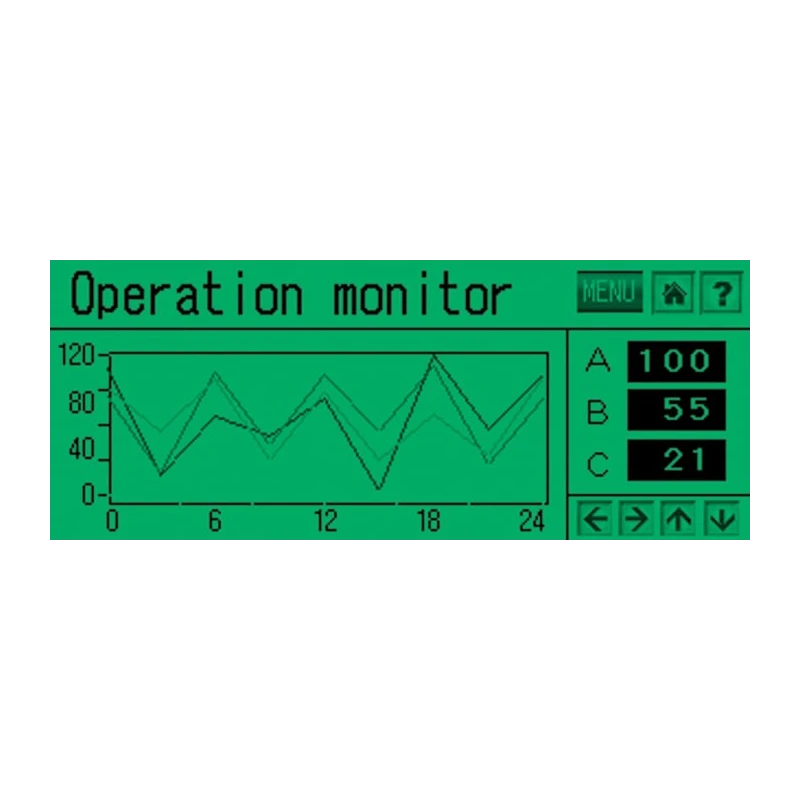 Mitsubishi Electric GOT Series Touch Screen HMI 96.52 mm TFT LCD Display 320 x 128 Pixel GT2103-PMBLS