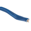 RS PRO Blue 1.5 mm² Hook Up Wire, 16 AWG, 27/0.25 mm Core Strands, 100 m Length, Polyvinyl Chloride Jacket, 750 V 902-8397