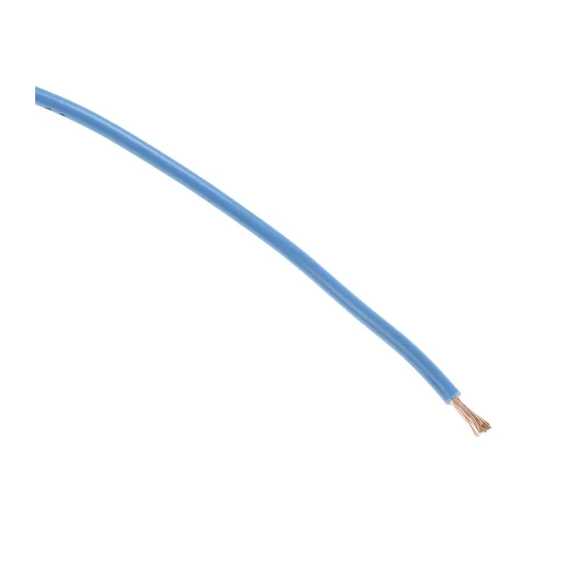 RS PRO Blue 2.5 mm² Hook Up Wire, 14 AWG, 45/0.25 mm Core Strands, 100 m Length, Polyvinyl Chloride Jacket, 750V 902-8417