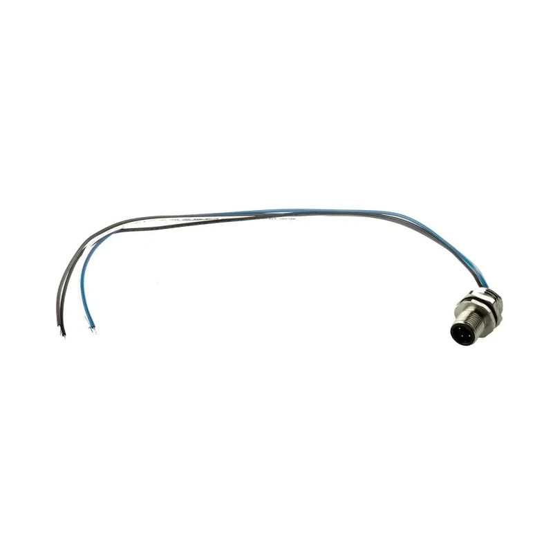 Brad from Molex M12 Cable Assembly Male 4 Way to Female 4 Way Unterminated 300mm 250V IP67 1200700156