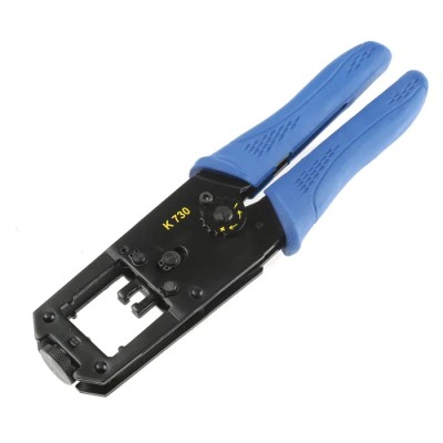 Bel-Stewart Crimp Tool Frame Adjustable Ratchet Semi-Professional Ratchet Hand Tool 2980011-01-B