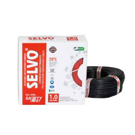 selvo-1-sq-mm-90-meter-pvc-insulated-multistrand-flame-retardant-black-copper-cable-58447