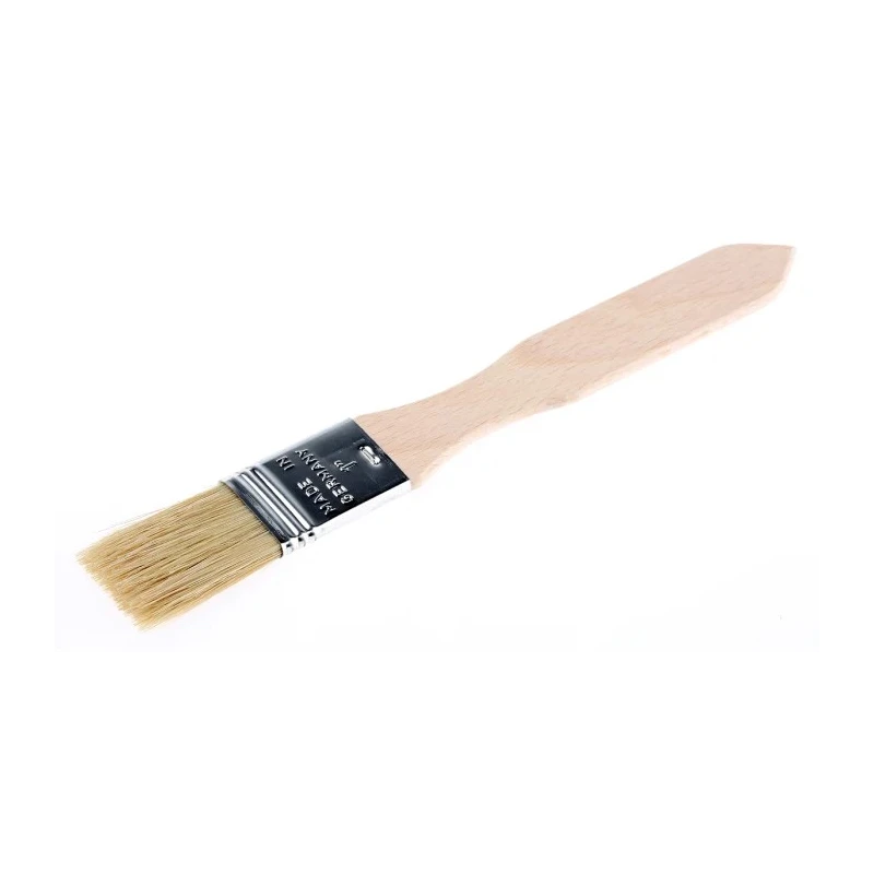 Loctite Thin Fibre Paint Brush with Flat Bristles, 25 mm Width, Wood Handle 799299003