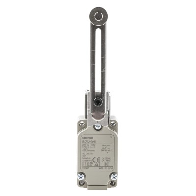 Omron WL Series Roller Lever Limit Switch, SPST Contact, IP67 Aluminium Housing, 10A, 500V AC WLCA12-2Y-N