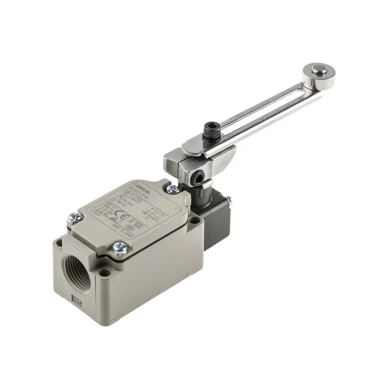 Omron WL Series Roller Lever Limit Switch, SPST Contact, IP67 Aluminium Housing, 10A, 500V AC WLCA12-2Y-N