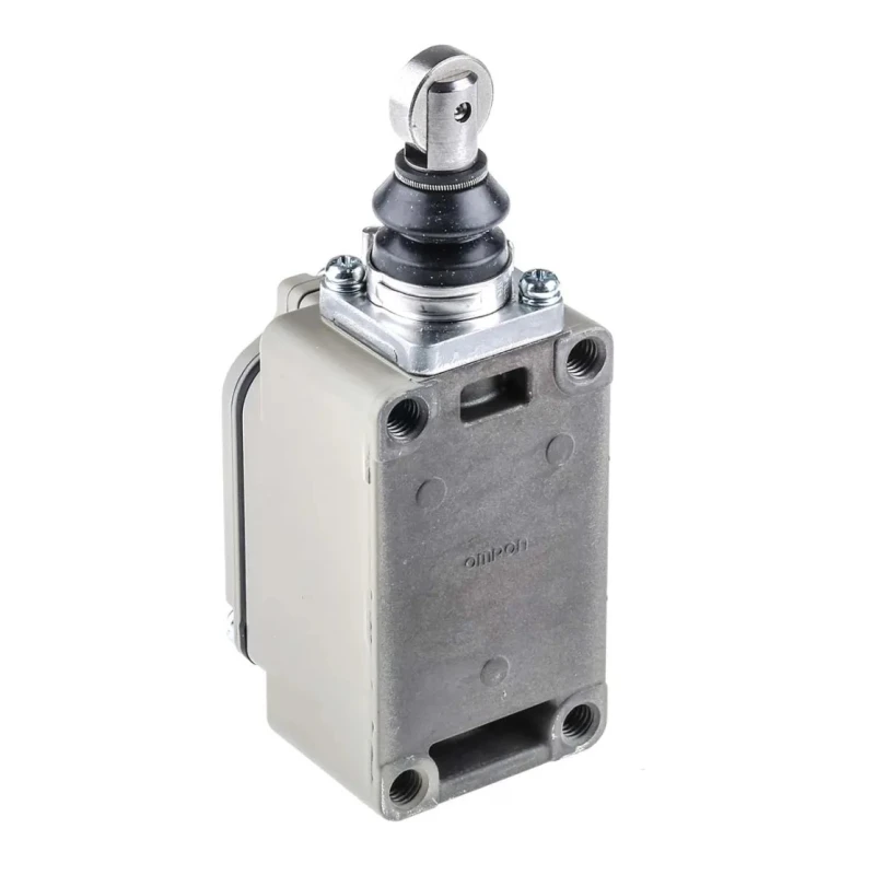 Omron WL Series Roller Plunger Limit Switch, SPST Contact, IP67, Aluminium Housing, 500V AC, 10A, Model WLD28-G-N