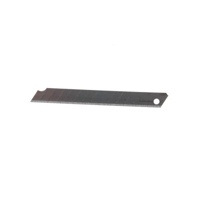 CK Zinc Die Cast Alloy Stainless Steel ABS Flat Snap-Off Knife Blade 9 mm, 10 Pieces T0953-10