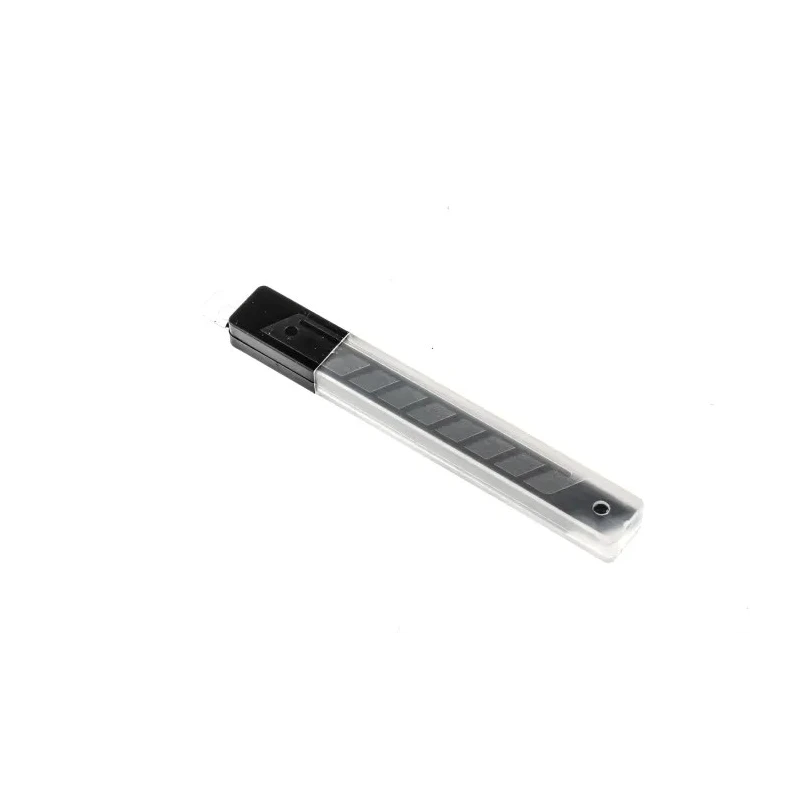 CK Zinc Die Cast Alloy Stainless Steel ABS Flat Snap-Off Knife Blade 9 mm, 10 Pieces T0953-10