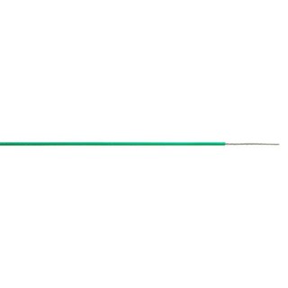 AXINDUS Green 0.22 mm² 24 AWG Hook Up Wire Polytetrafluoroethylene Insulated 250 m Voltage 250 V 200°C KZ0405V