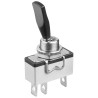APEM Toggle Switch Panel Mount On-On SPDT Solder Lug Terminal 15A 250V ac Nickel Plated Brass Actuator 636H/2+U282