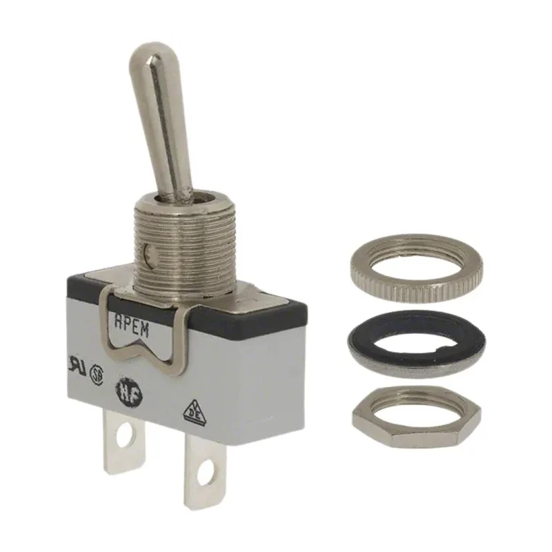 APEM Toggle Switch Panel Mount On-Off SPDT Solder Lug Terminal 24V dc 250V ac 631H/2K
